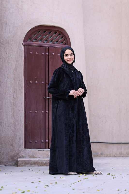 Velvet Blazer Abaya