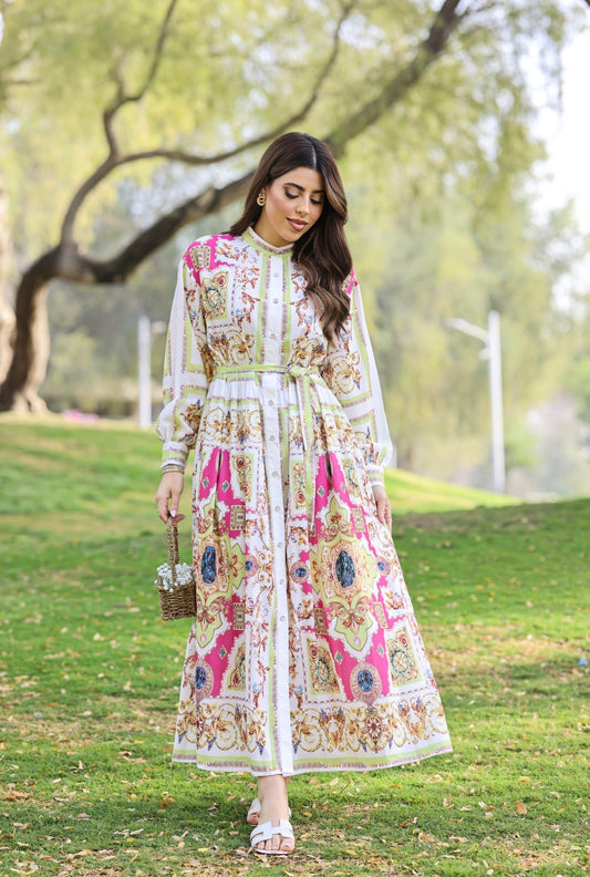Lily Dress with Belt