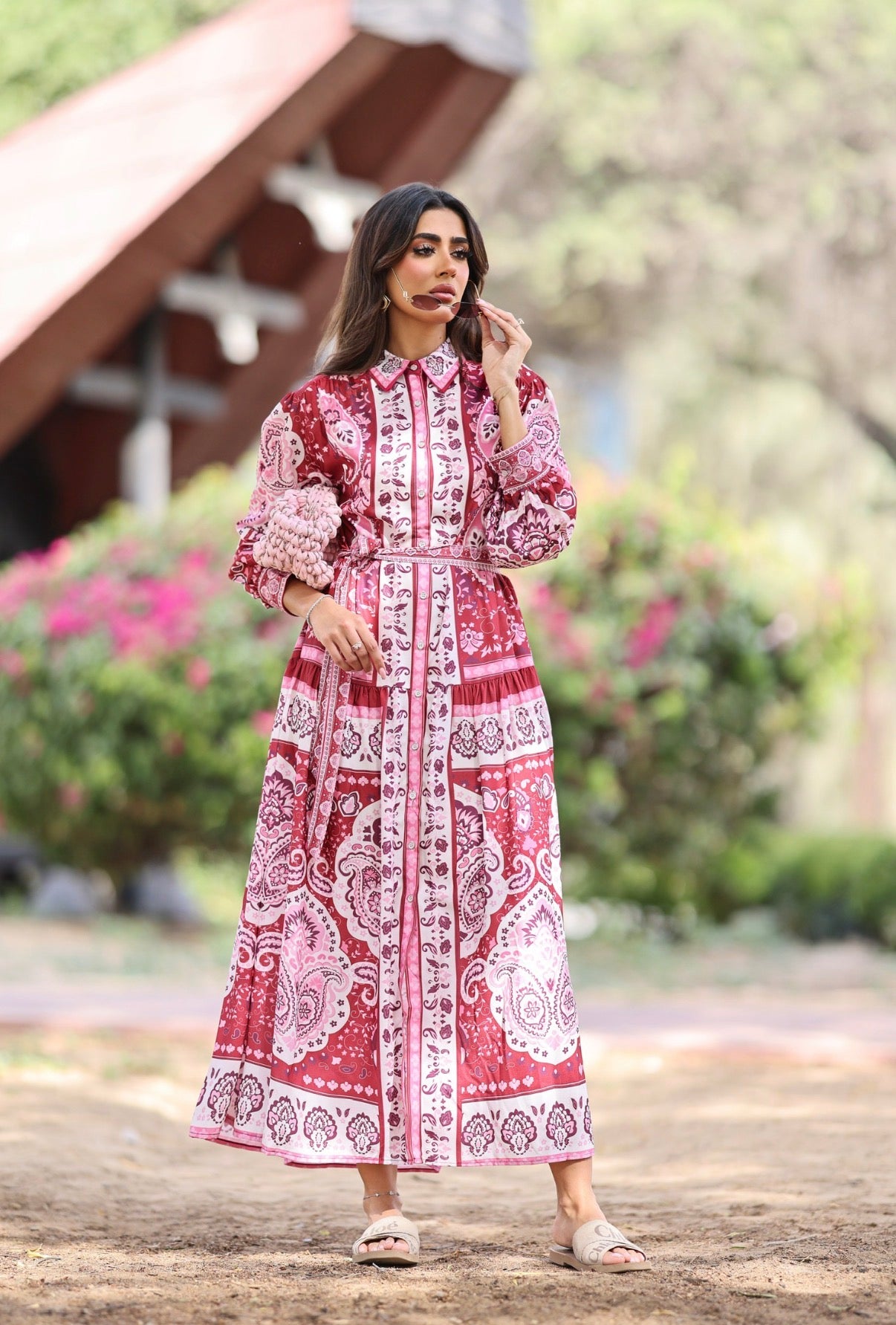 Joury Dress with Belt
