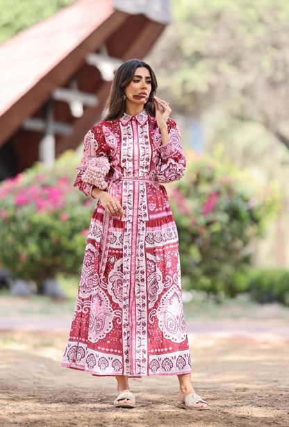 Joury Dress with Belt