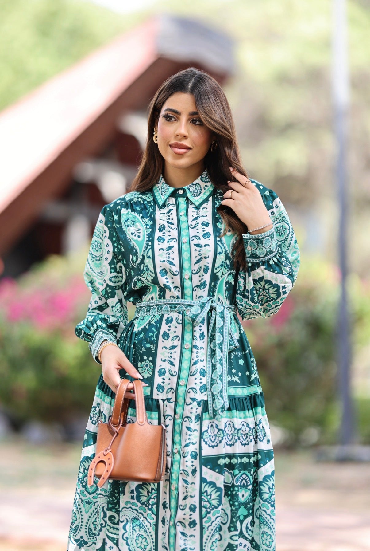 Narjes Dress with Belt