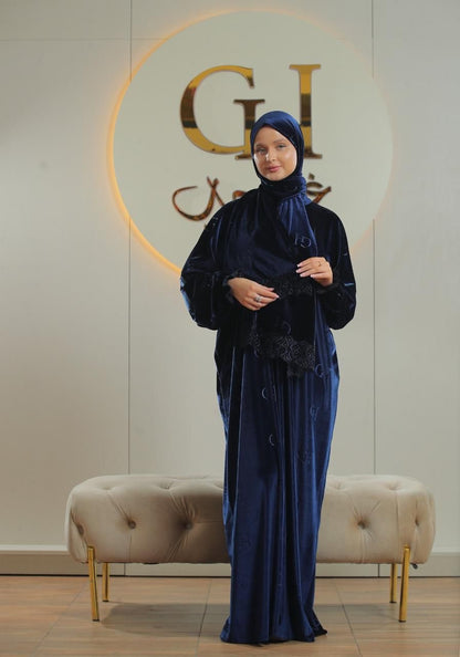 Signature Velvet Prayer Abaya