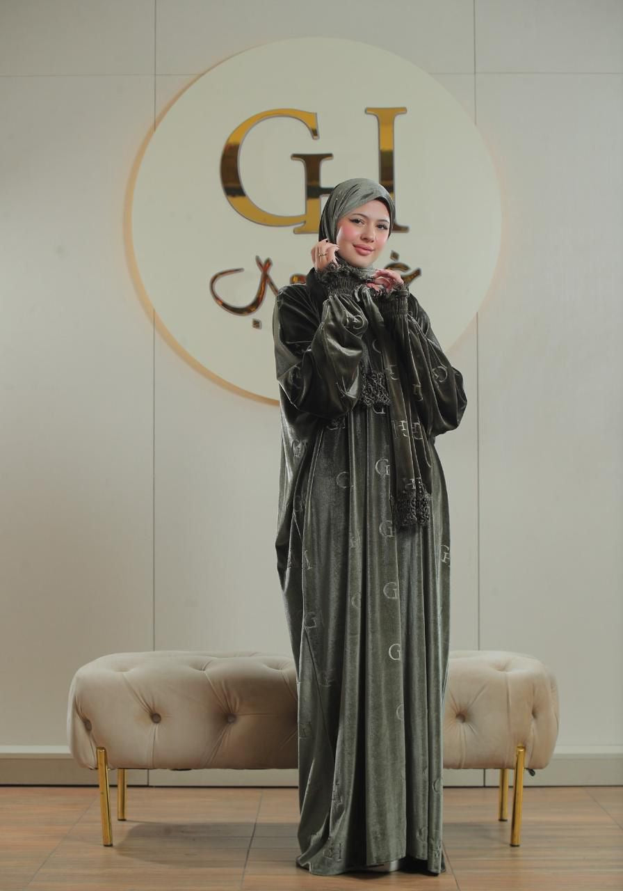 Signature Velvet Prayer Abaya