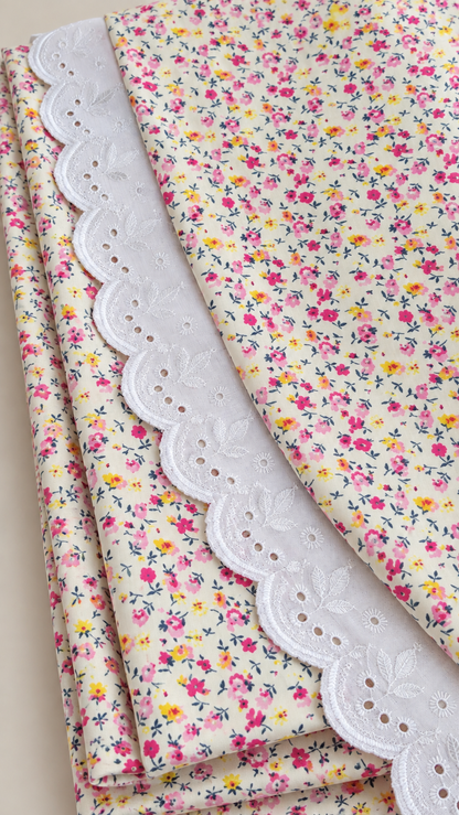 Floral Prayer Set - 2 Pieces