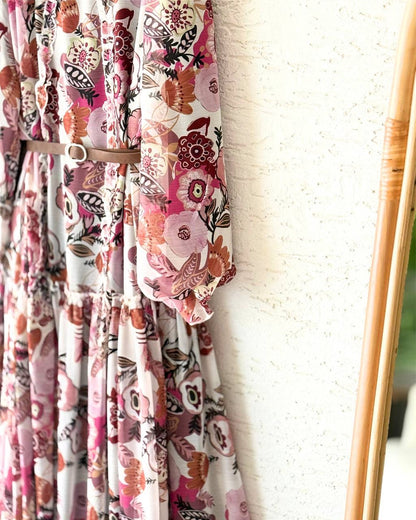 Blossom Lined Maxi Dress
