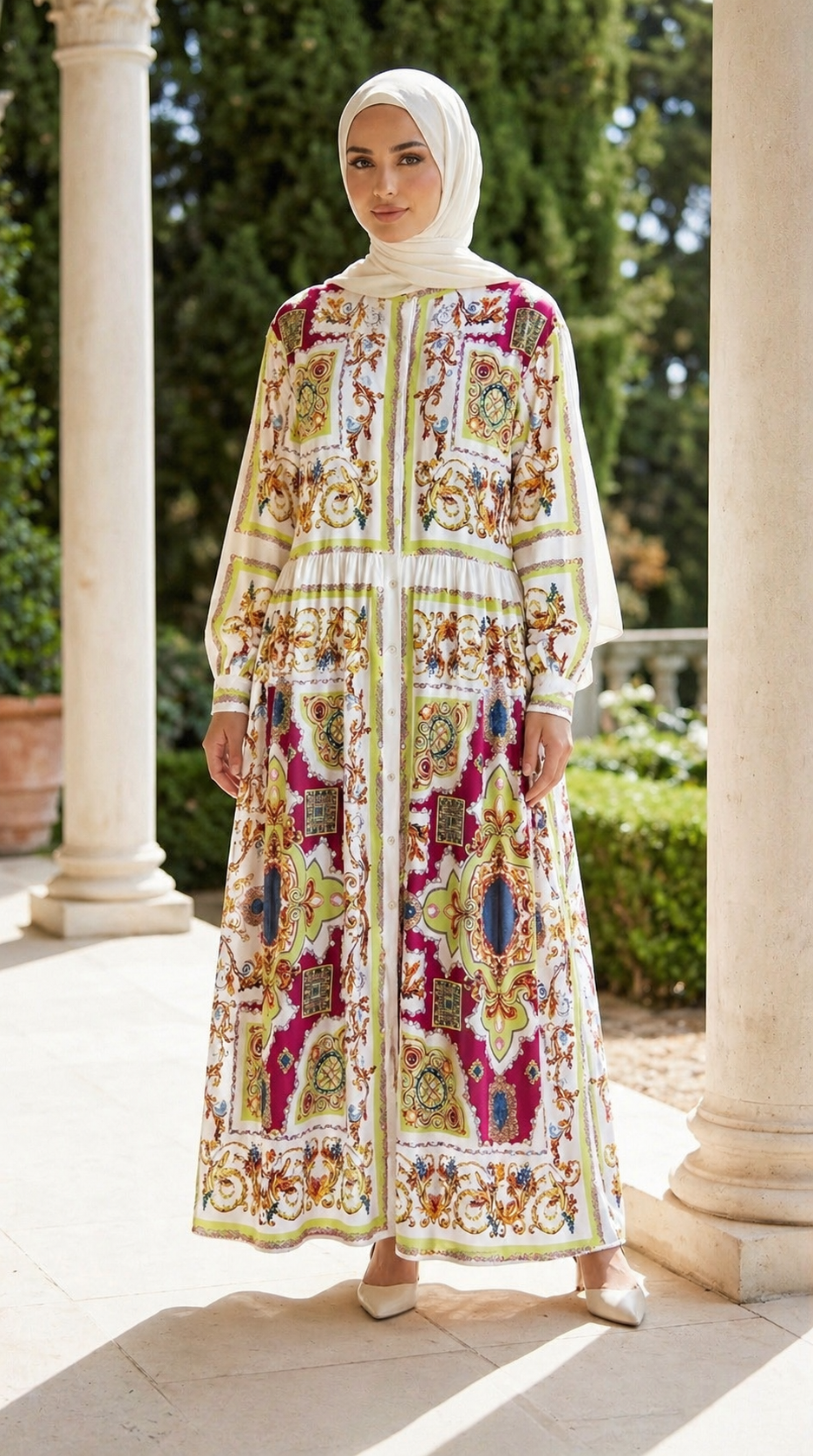 Majesty Dress With Belt