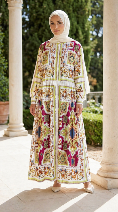 Majesty Dress With Belt