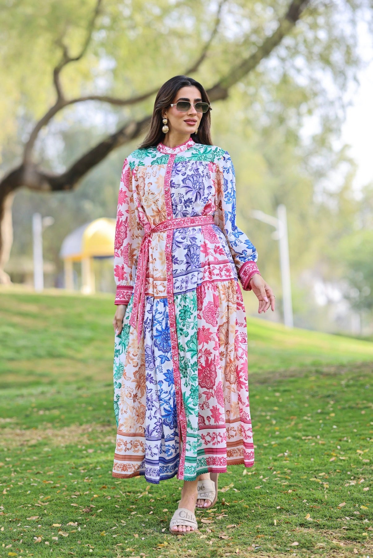 Shatha Dress with Belt
