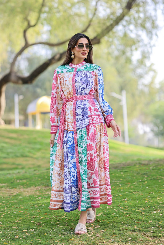 Shatha Dress with Belt