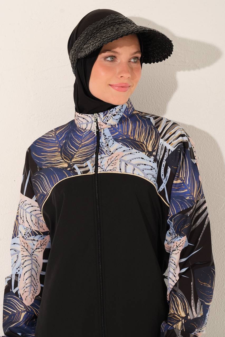 Night Palm Burkini