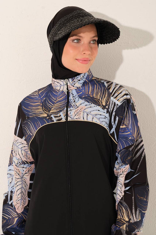 Night Palm Burkini