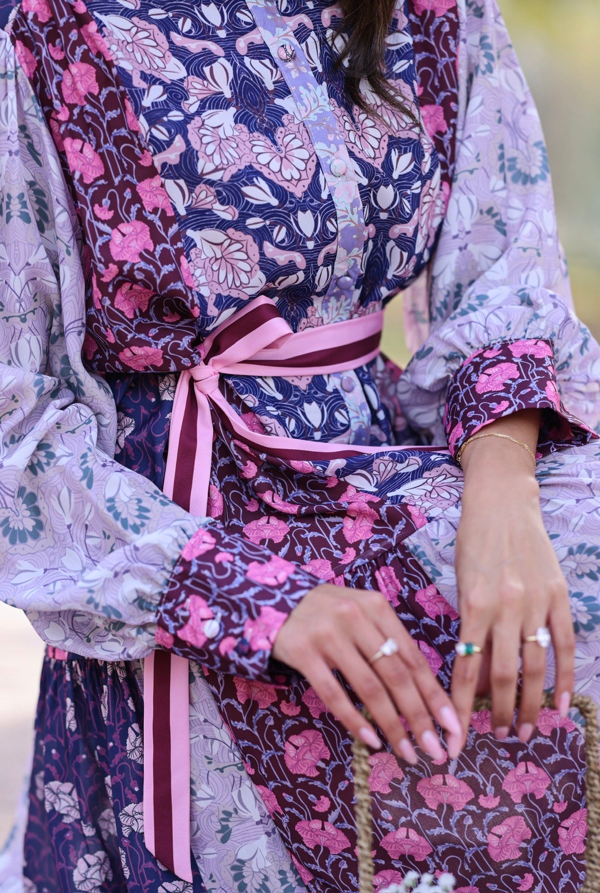 Warda Dress with Belt