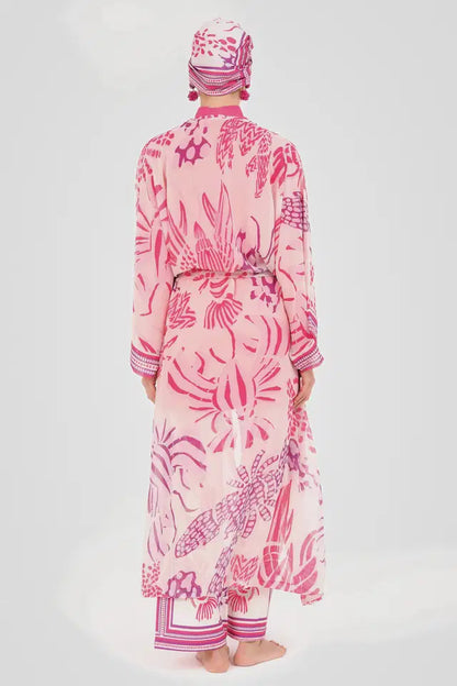 Rose Marina Belted Paero Cashmayo