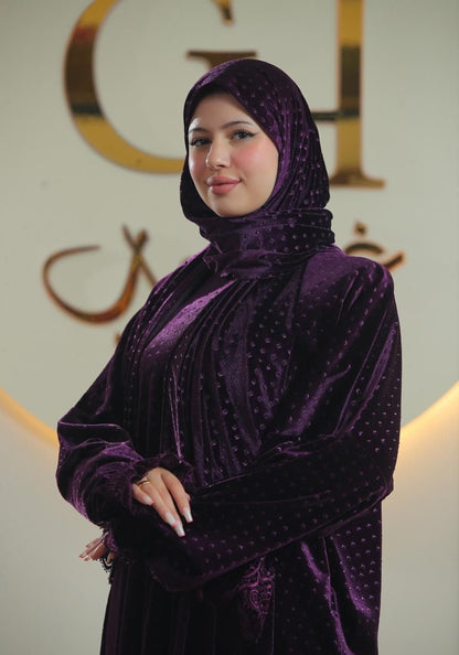 Dolka Velvet Prayer Abaya