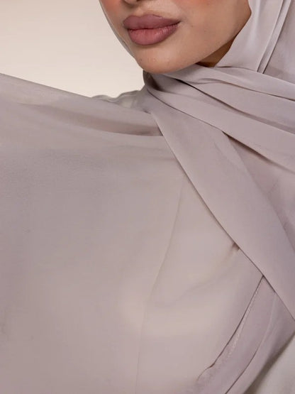 Chiffon Undercap Hijab 2in1