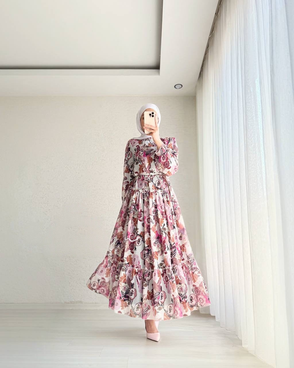 Blossom Lined Maxi Dress