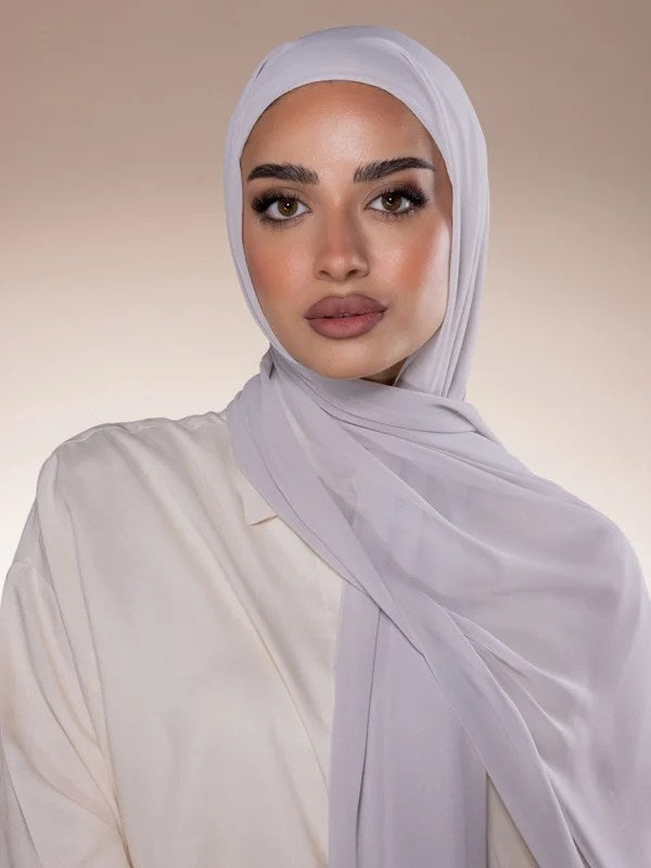 Chiffon Undercap Hijab 2in1