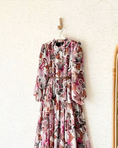 Blossom Lined Maxi Dress