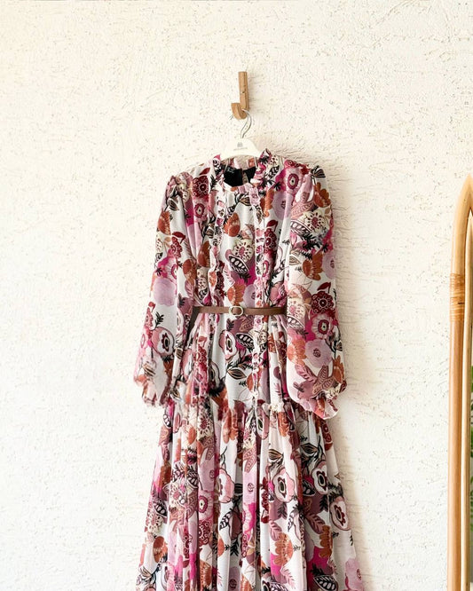 Blossom Lined Maxi Dress