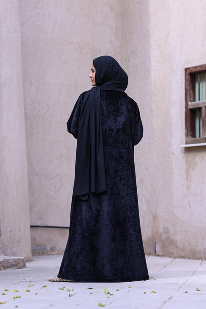 Velvet Blazer Abaya