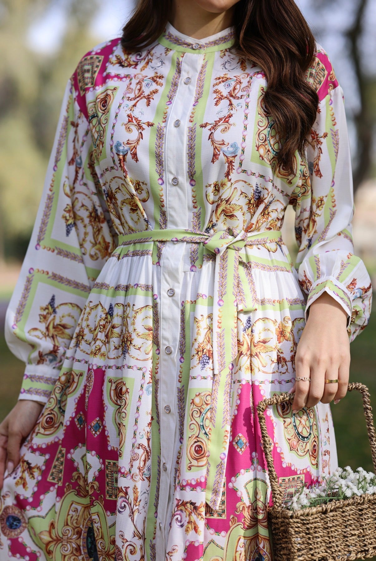 Lily Dress with Belt