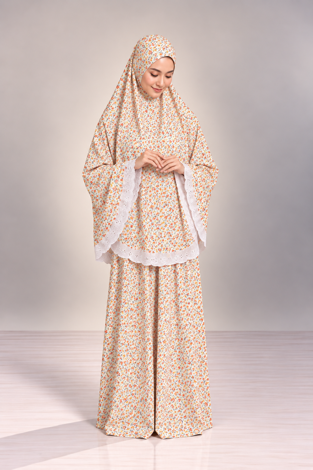 Floral Prayer Set – 2 Pieces