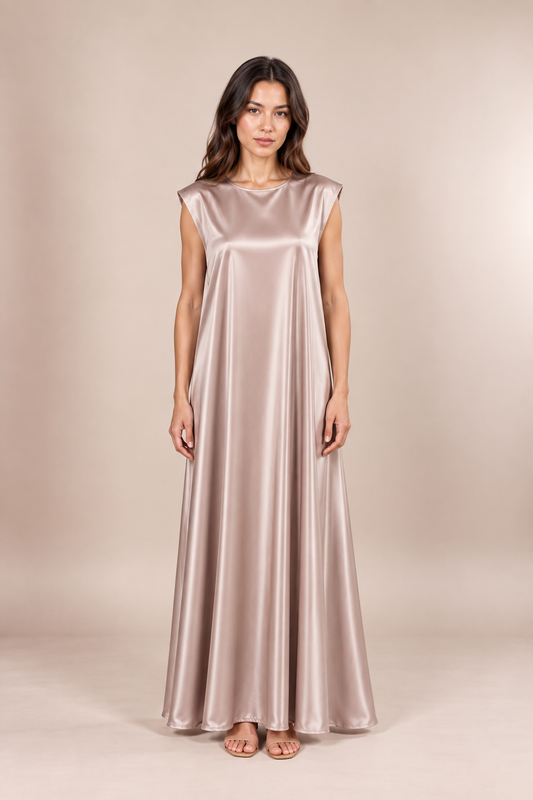 Crepe Satin Elite Under Dress