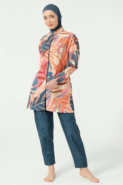 Tropical Sunset Burkini