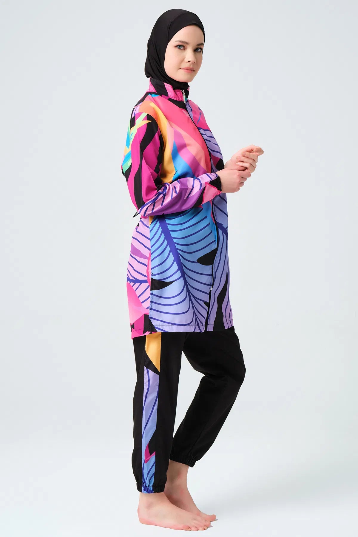 Vivid Palm Burkini بوركيني النخلة النابضة