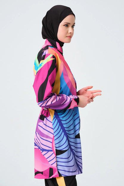 Vivid Palm Burkini بوركيني النخلة النابضة