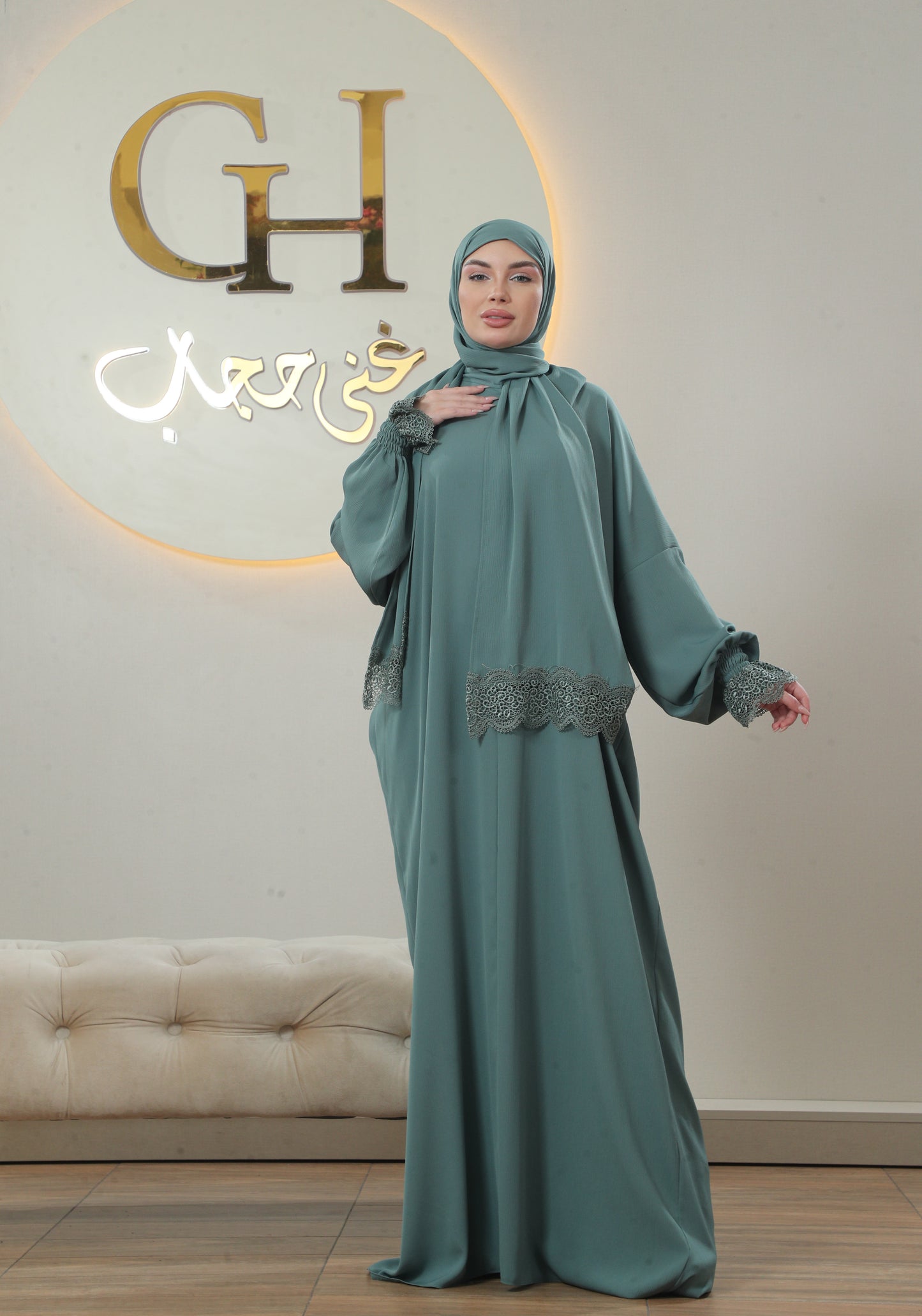 Crepe Prayer Abaya