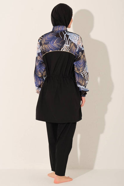 Night Palm Burkini