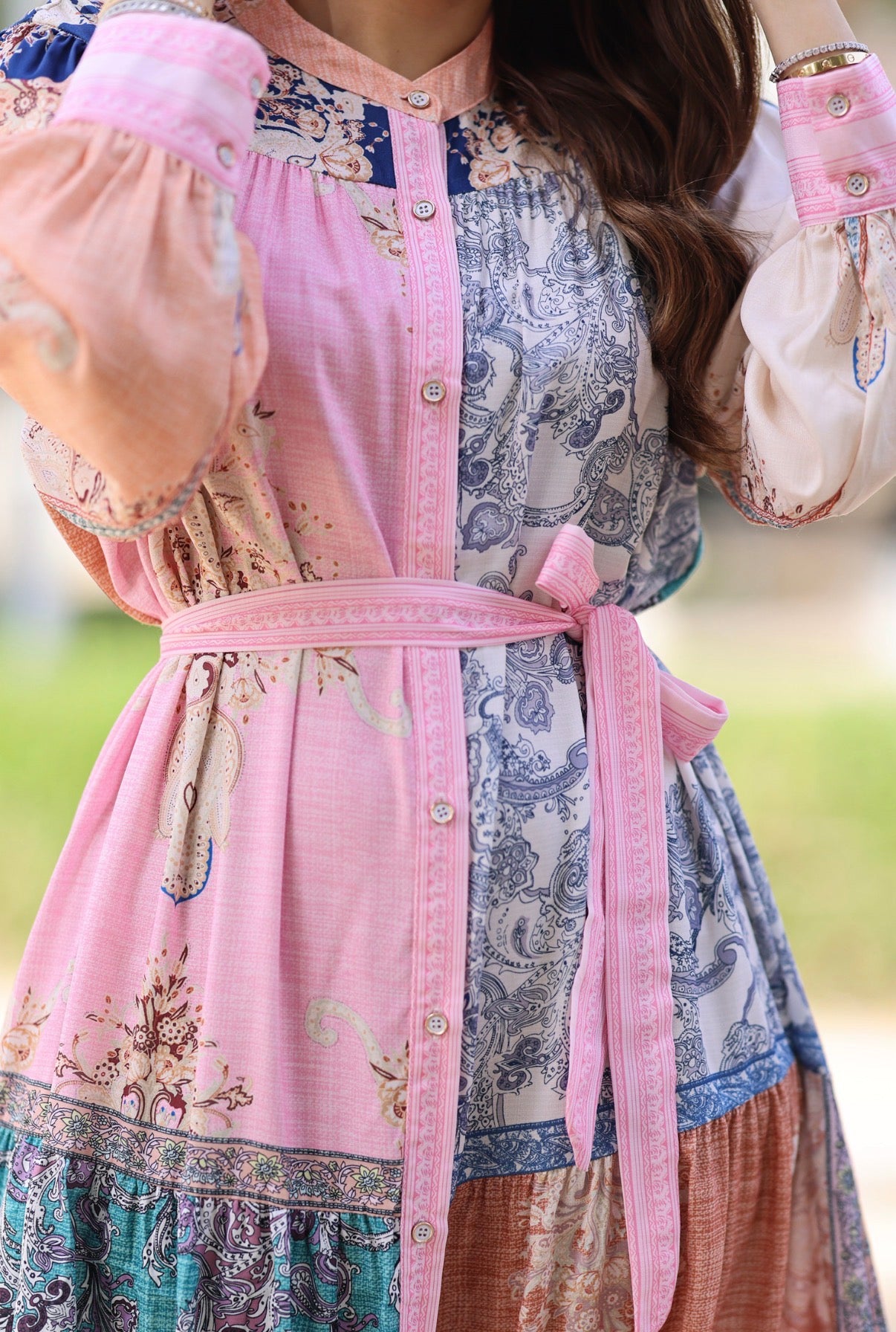 Yasmin Dress with Belt