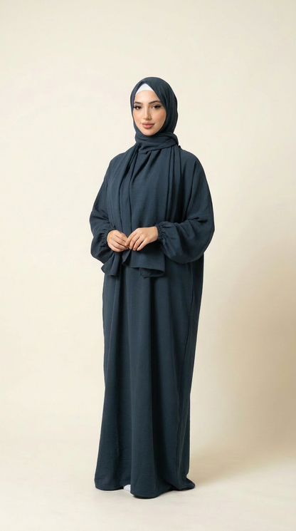 Basic Lace Free Classic Prayer Abaya