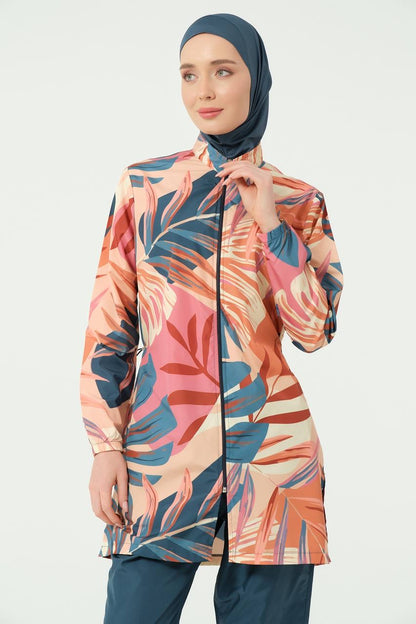 Tropical Sunset Burkini