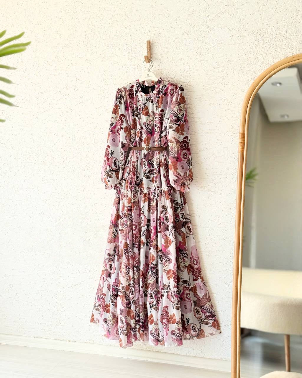 Blossom Lined Maxi Dress