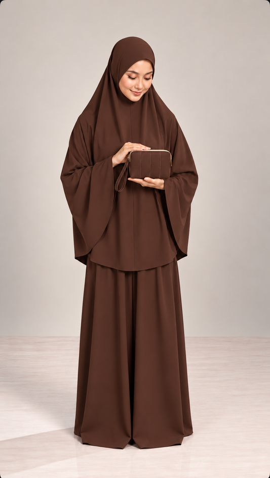 Prayer To Go Set - Brown
