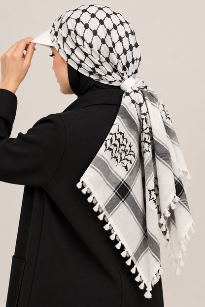 Keffiyeh Cap Hijab