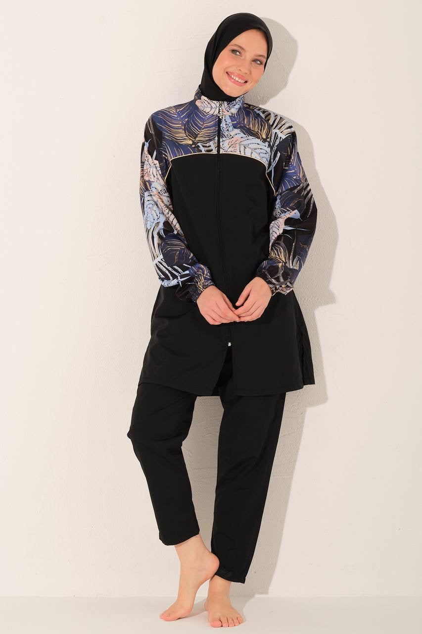 Night Palm Burkini