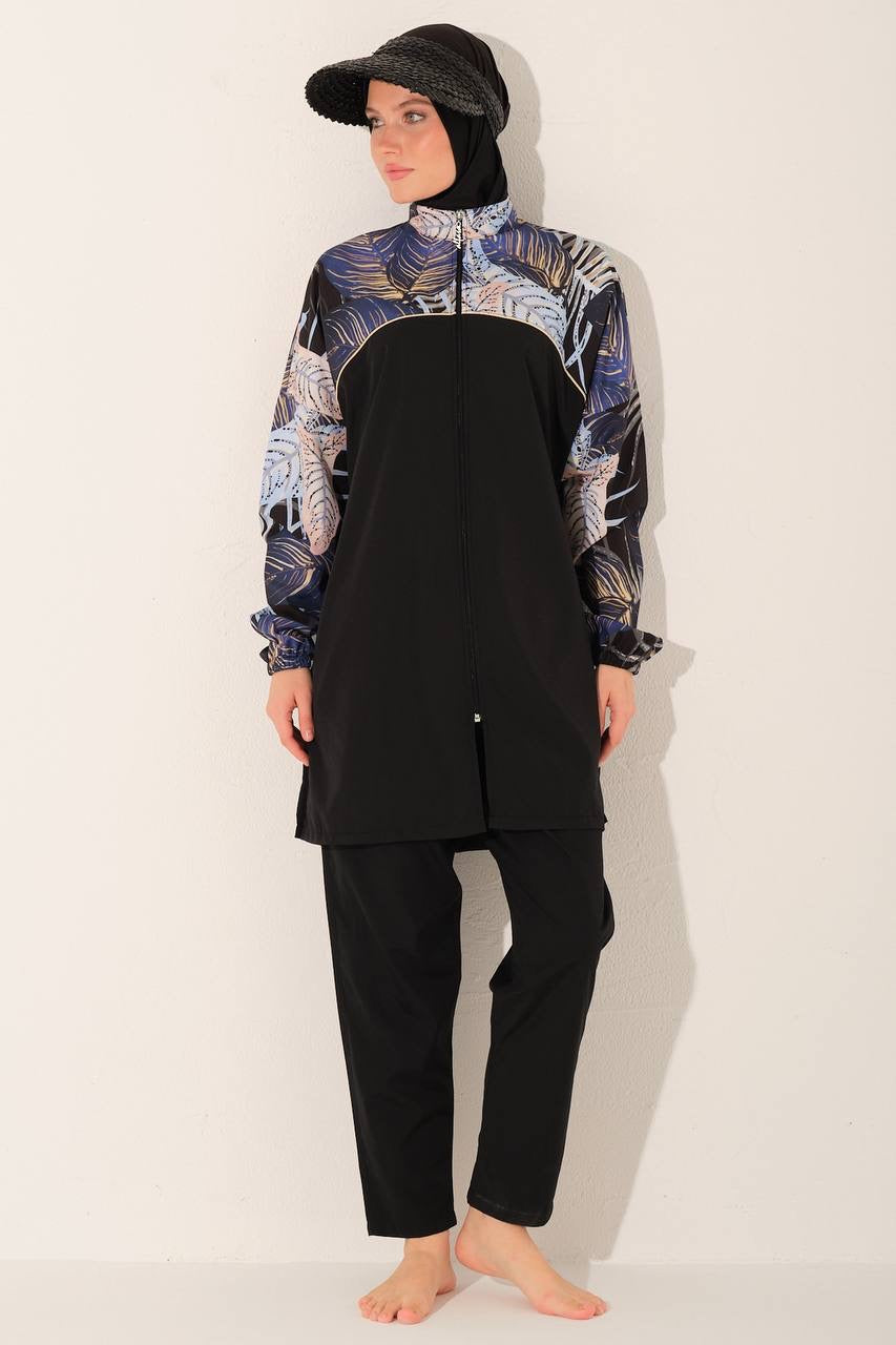 Night Palm Burkini
