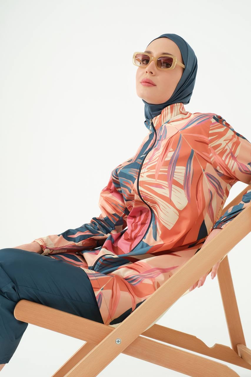Tropical Sunset Burkini