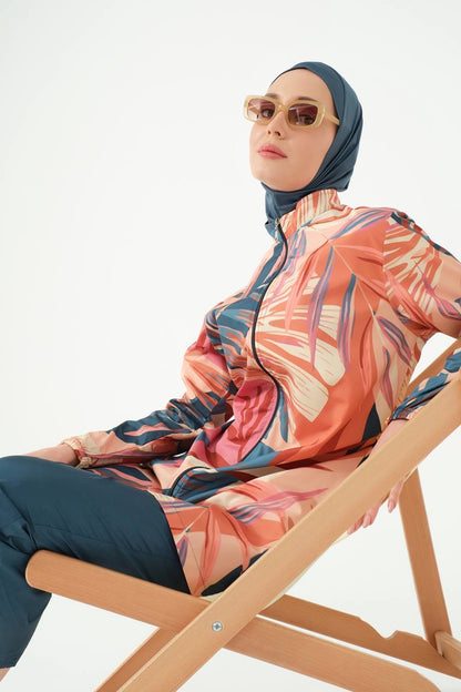 Tropical Sunset Burkini