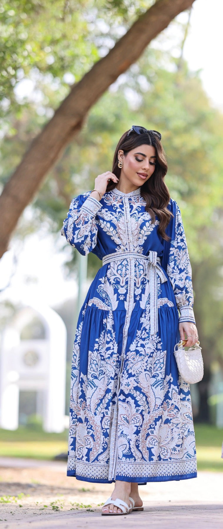 Fayrouz Dress with Belt