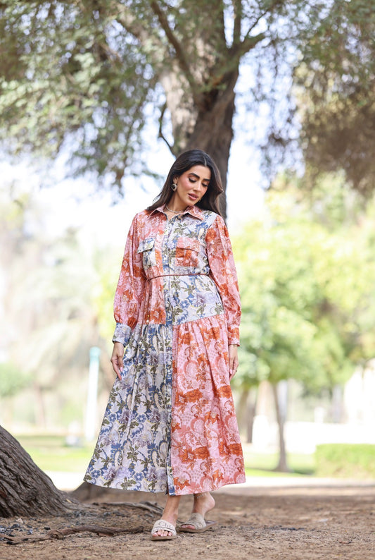 Sawsan Dress with Belt