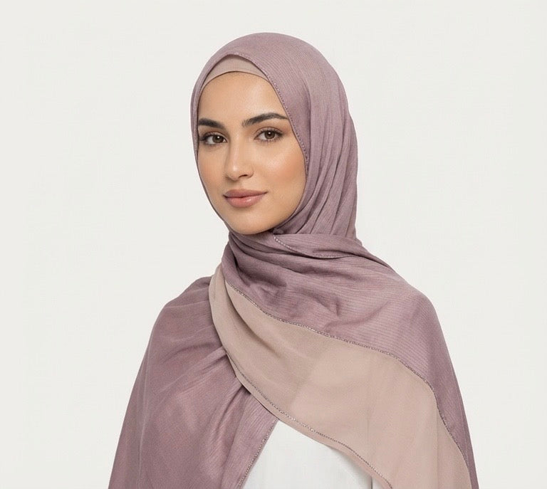 Nude Duo Chiffon Luxe Shal