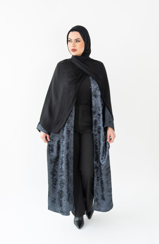 Jacquard abaya