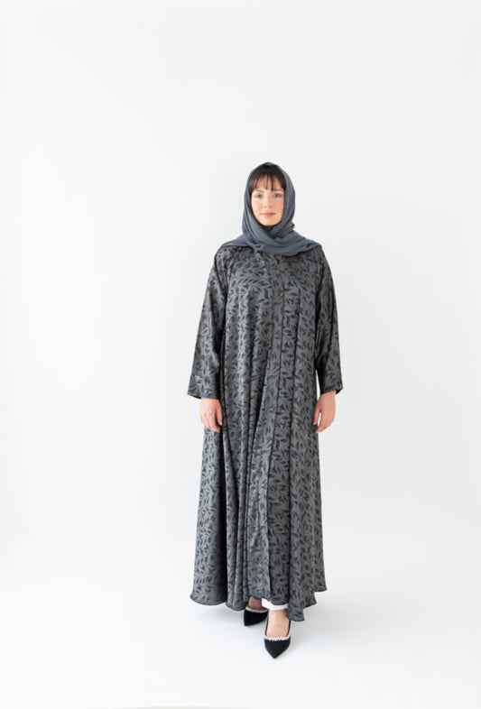 Shiny leaves Abaya