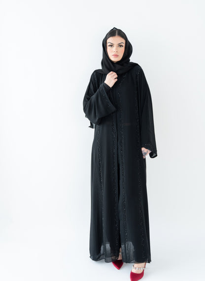 Black Luxury Abaya