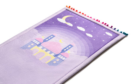 Purple Clouds Kids Prayer Mat