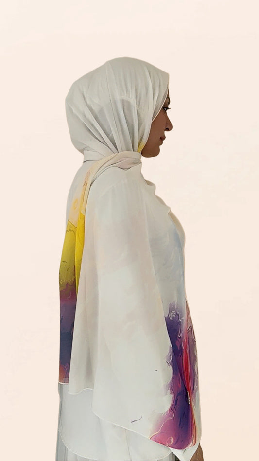 Perfect Primaries Crepe Chiffon Hijab